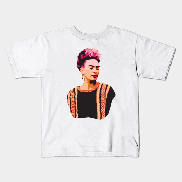 Frida Kahlo Kids T-Shirt by ProductX